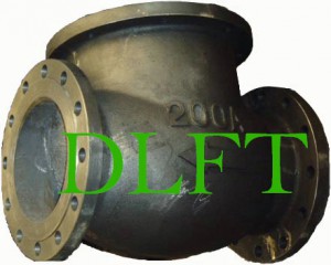 control valve horizental body castings