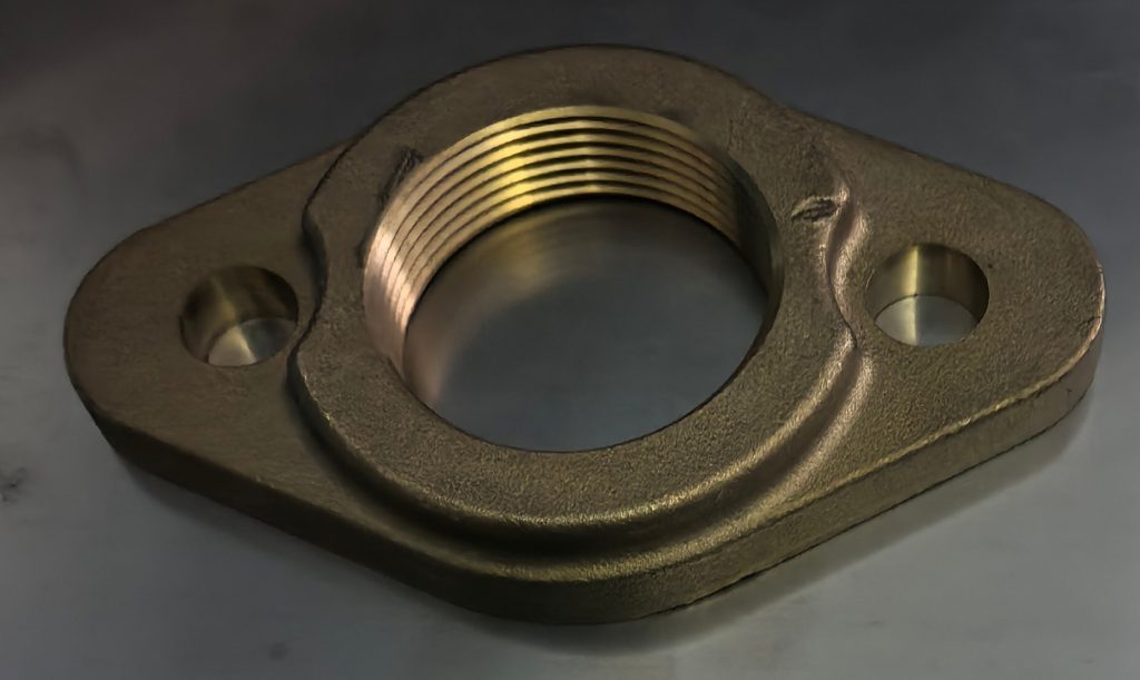circulator pumps 1-1/2" bronze oval companion flange