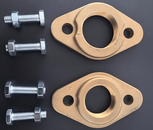 circulator pump bronze oval companion flange kits