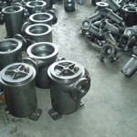 single basket strainer castings