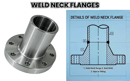 LONG WELD NECK FLANGES