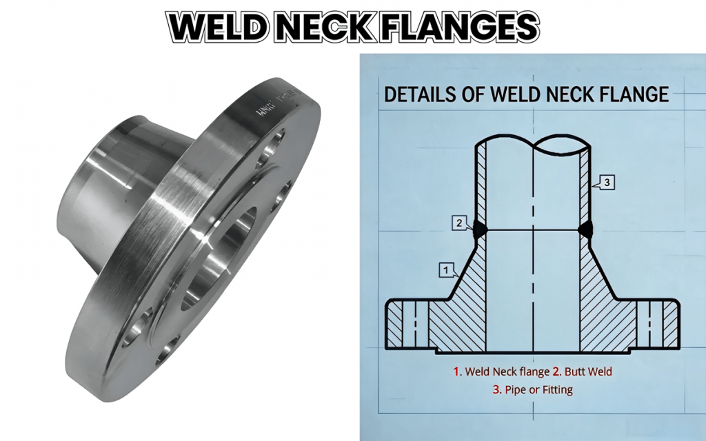 WN WELDING NECK FLANGES
